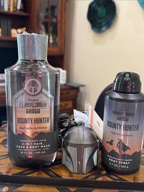 Bath & Body Works Mandalorian & Grogu Bounty Hunter Trio
